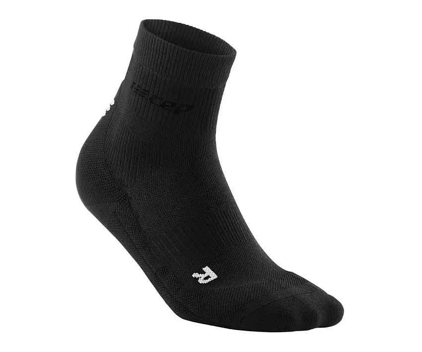 Cep Löparstrumpor Classic All Black Socks Mid Cut herr