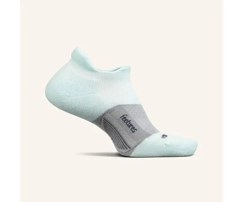 Feetures Löparstrumpor Merino 10 Ultra Light No Show Tab Socks unisex Wild Mint