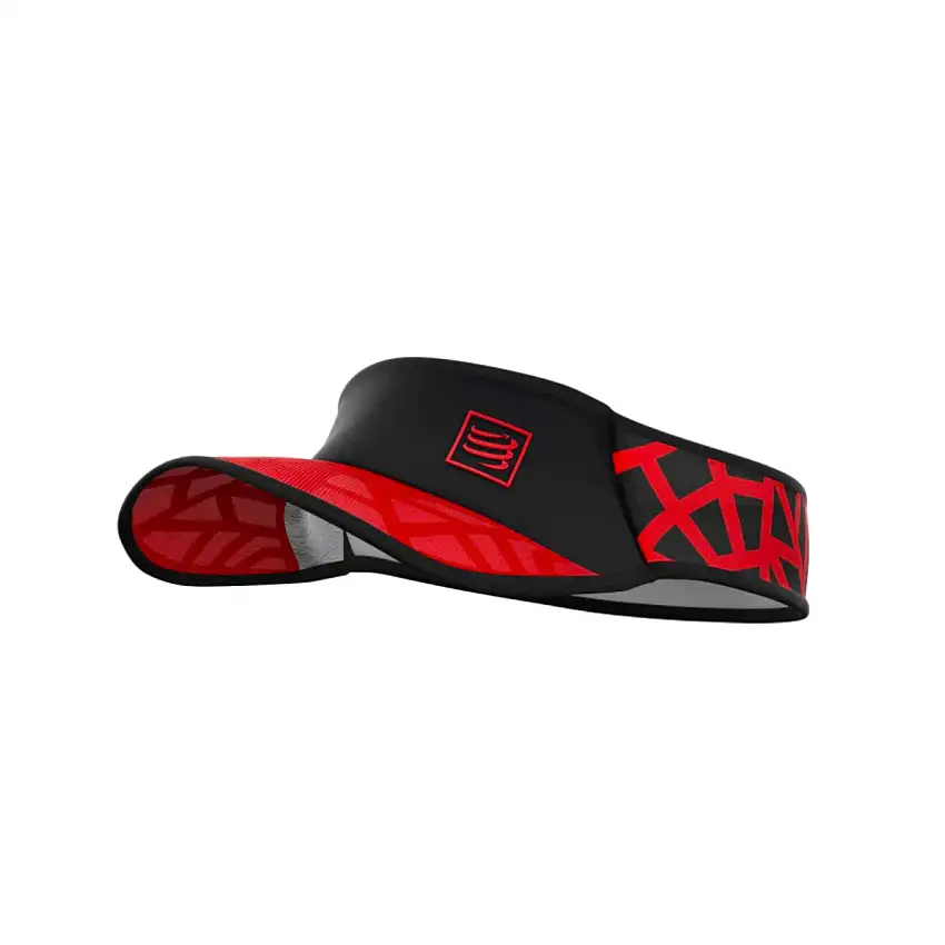 Compressport Spiderweb Ultralight Visor o/s unisex Red/Black