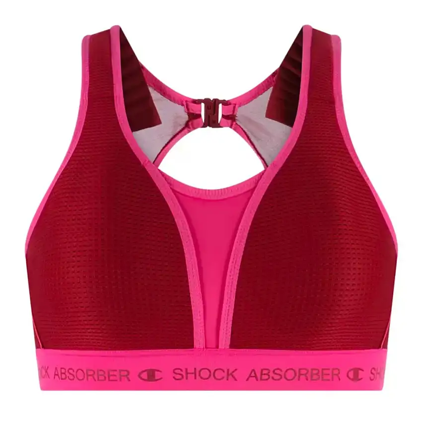 Shock Absorber Sport-BH Ultimate Run Bra Padded dam Cranberry Pink