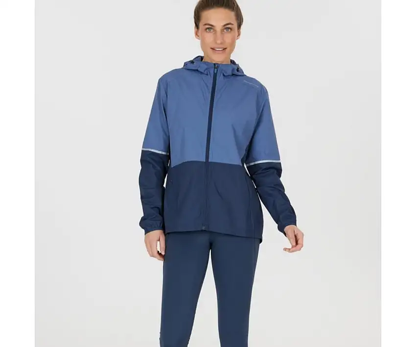 Endurance Löparjacka Kinthar Jacket W/Hood dam Serenity Blue