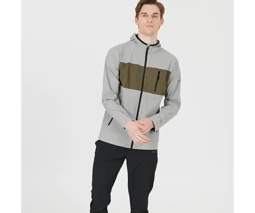 Endurance Löparjacka Tellent Functional Jacket herr Alloy