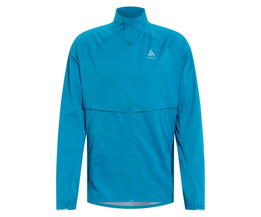 Odlo Löparjacka Zeroweight Pro Warm Jacket herr Saxony Blue