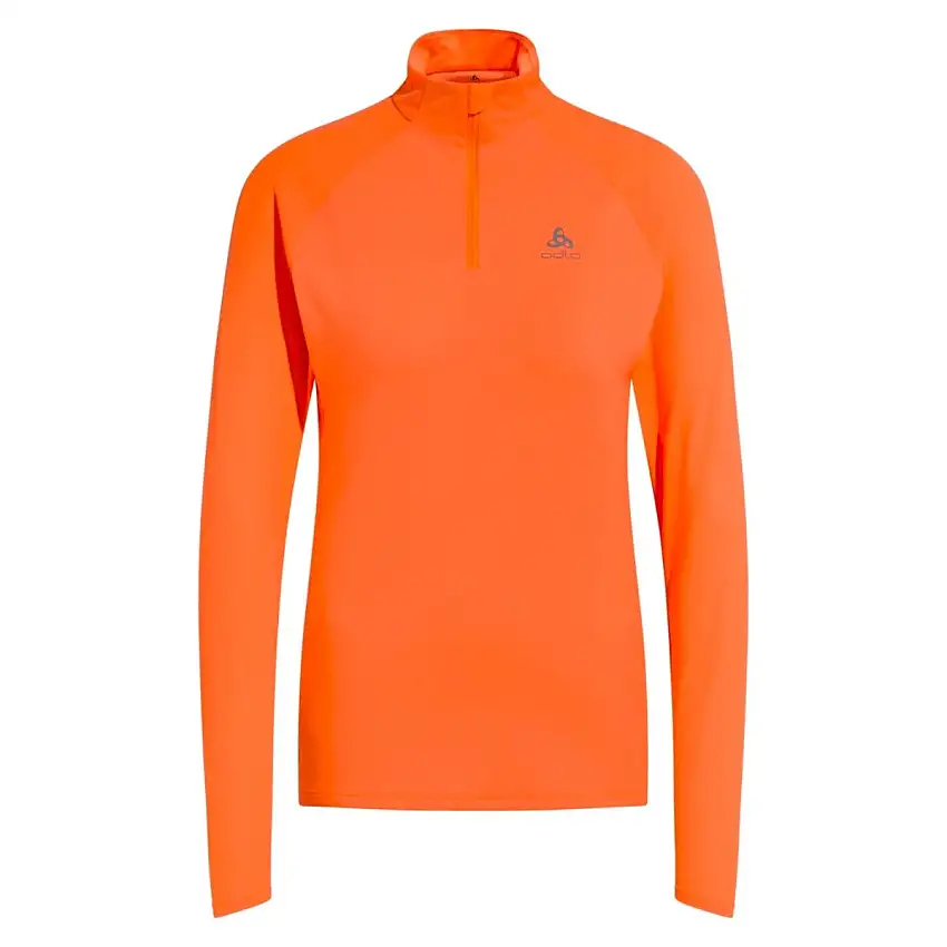 Odlo Löpartröja Essentials Ceramiwarm Mid Layer Half Zip unisex Live Wire