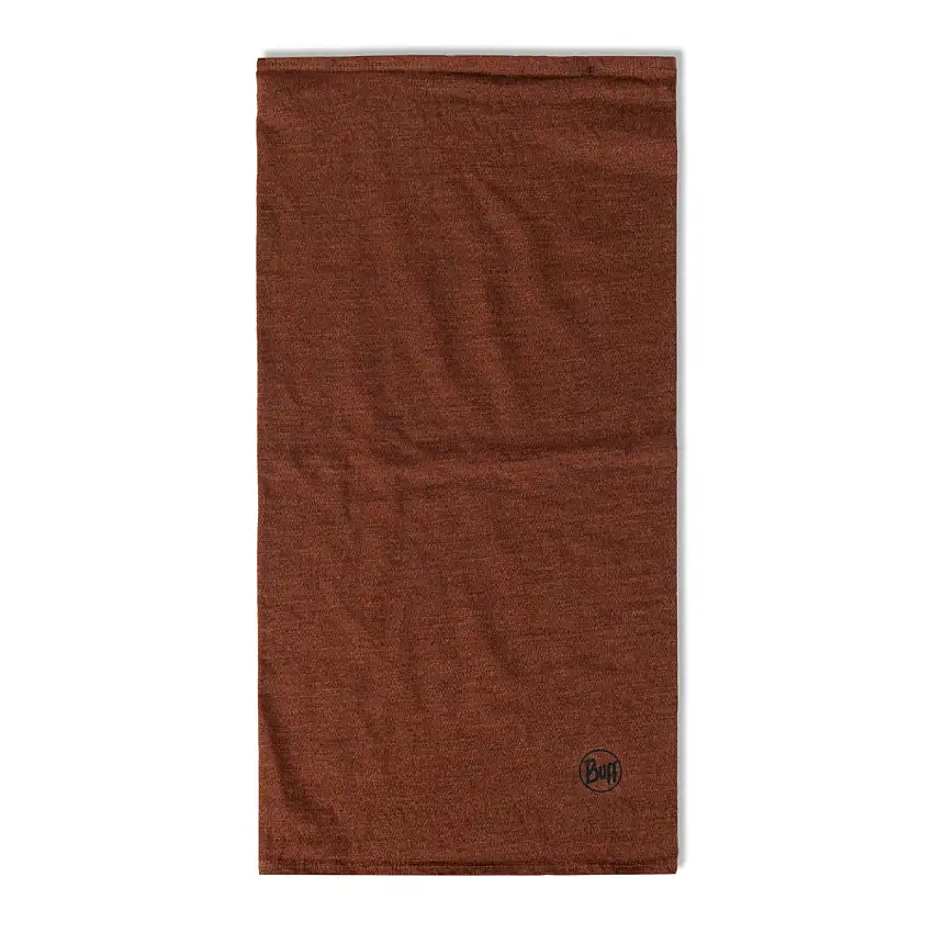 Buff Midweight Merino Wool o/s unisex Melange Cinnamon