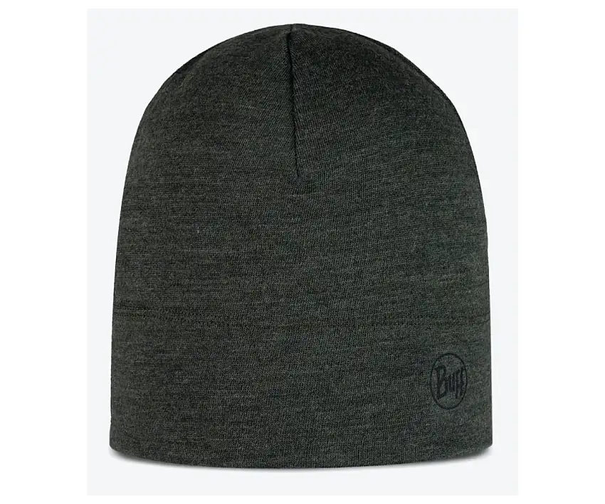 Buff Midweight Merino Beanie o/s unisex Solid Bark
