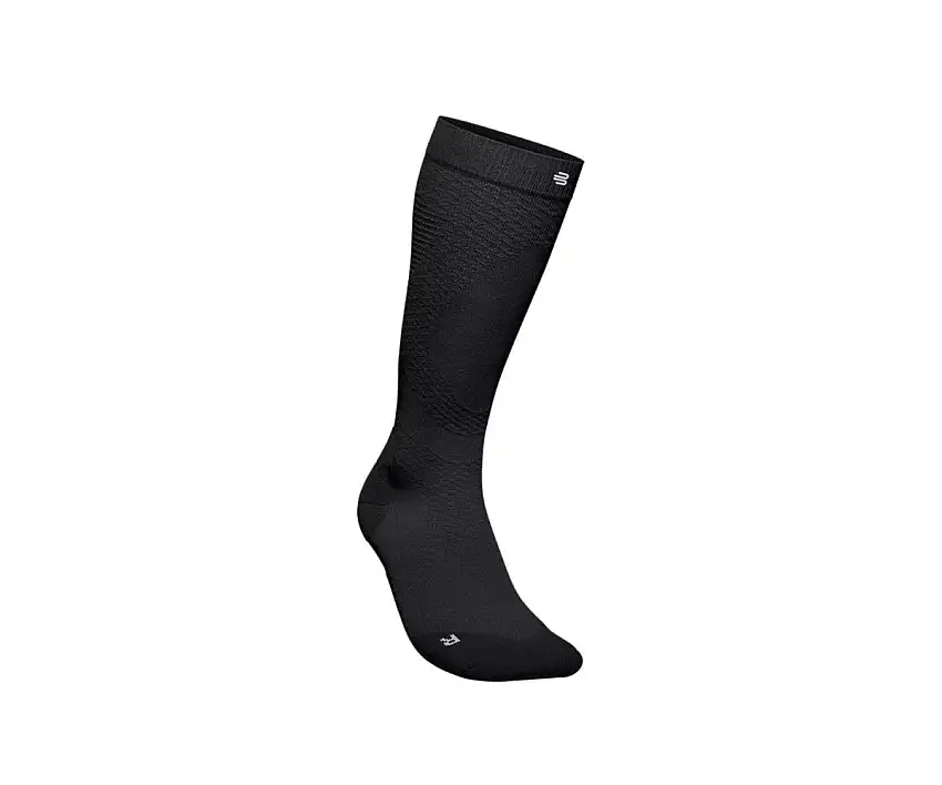 Bauerfeind Löparstrumpor Ultralight Compression Socks High Cut Black unisex