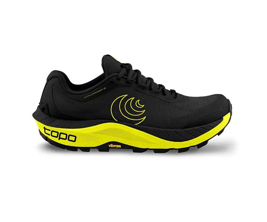 Topo Löparskor Athletic Mtn Racer 3 herr Black/Lime