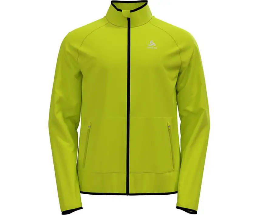 Odlo Löparjacka Essential Light Jacket herr Sharp Green/Dark Slate