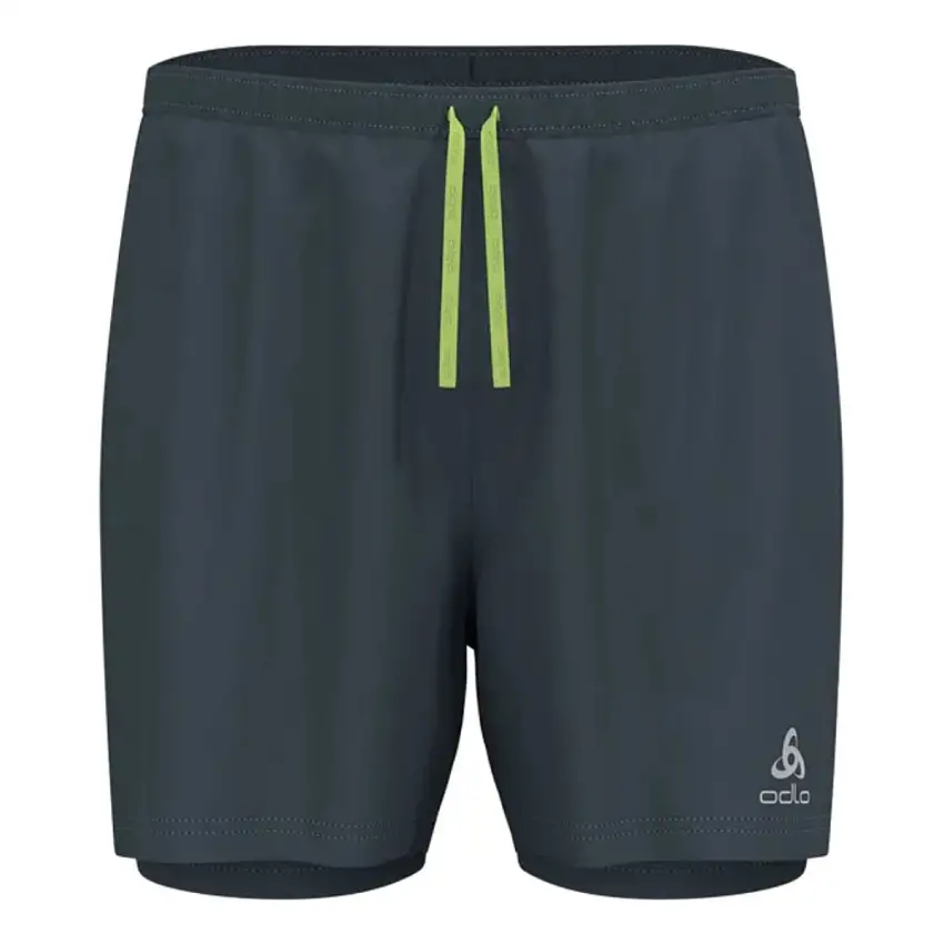 Odlo Löparshorts Essential 5 Inch 2-In-1 Shorts herr Dark Slate