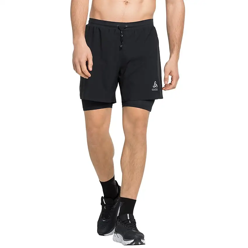 Odlo Löparshorts X-Alp Trail 6 Inch 2-In-1 Shorts herr Black