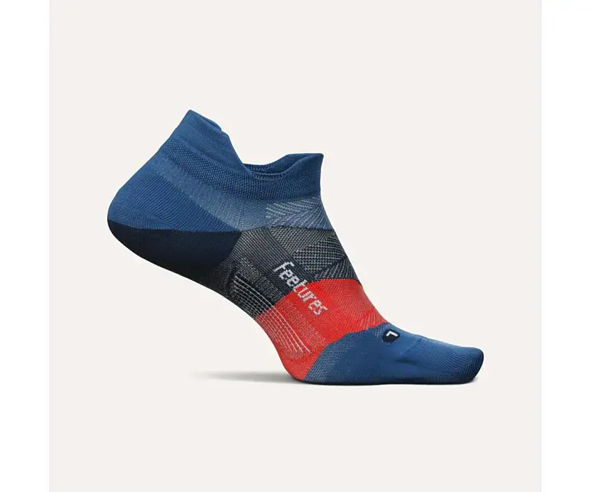 Feetures Löparstrumpor Elite Ultra Light No Show unisex Atmospheric Blue