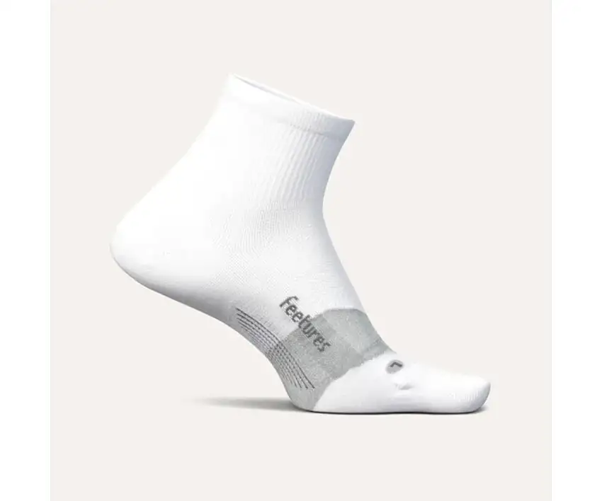 Feetures Löparstrumpor Elite Ultra Light Quarter unisex White
