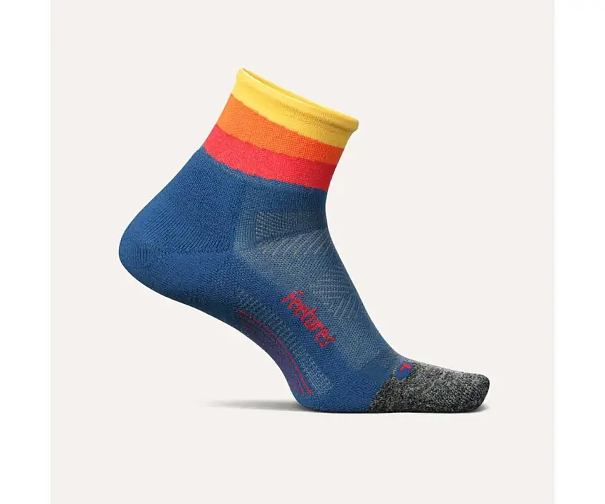 Feetures Löparstrumpor Elite Ultra Light Quarter unisex Solar Ascent