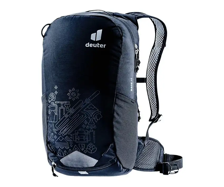 Deuter Löparryggsäck Race 12 Black o/s unisex