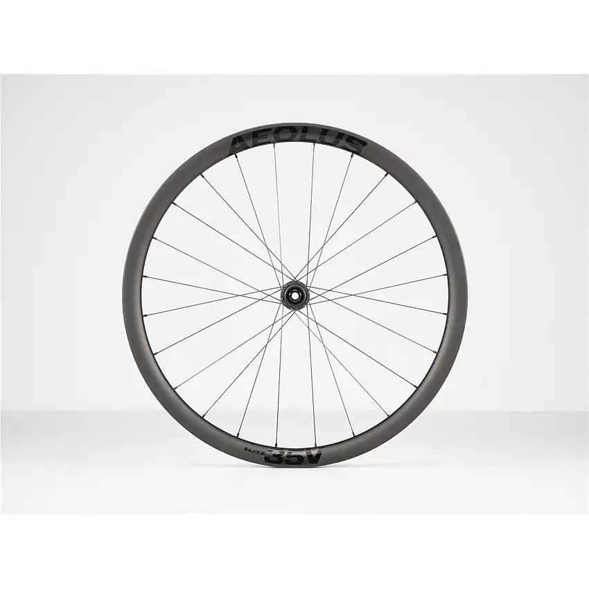 Framhjul Bontrager Aeolus Elite 35V TLR Disc HG CL Svart