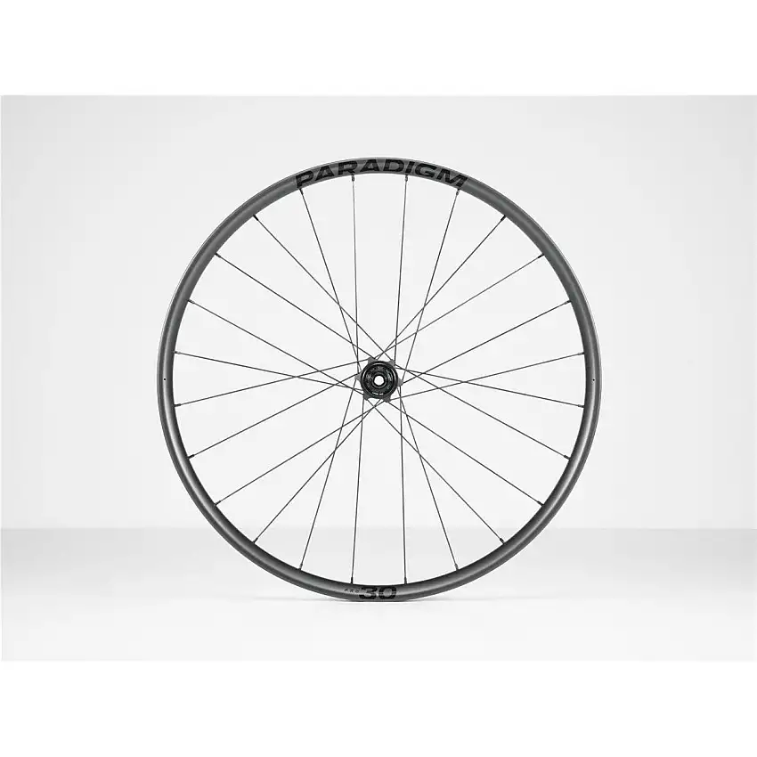 Bakhjul Bontrager Paradigm Pro 30 TLR Disc CL Svart