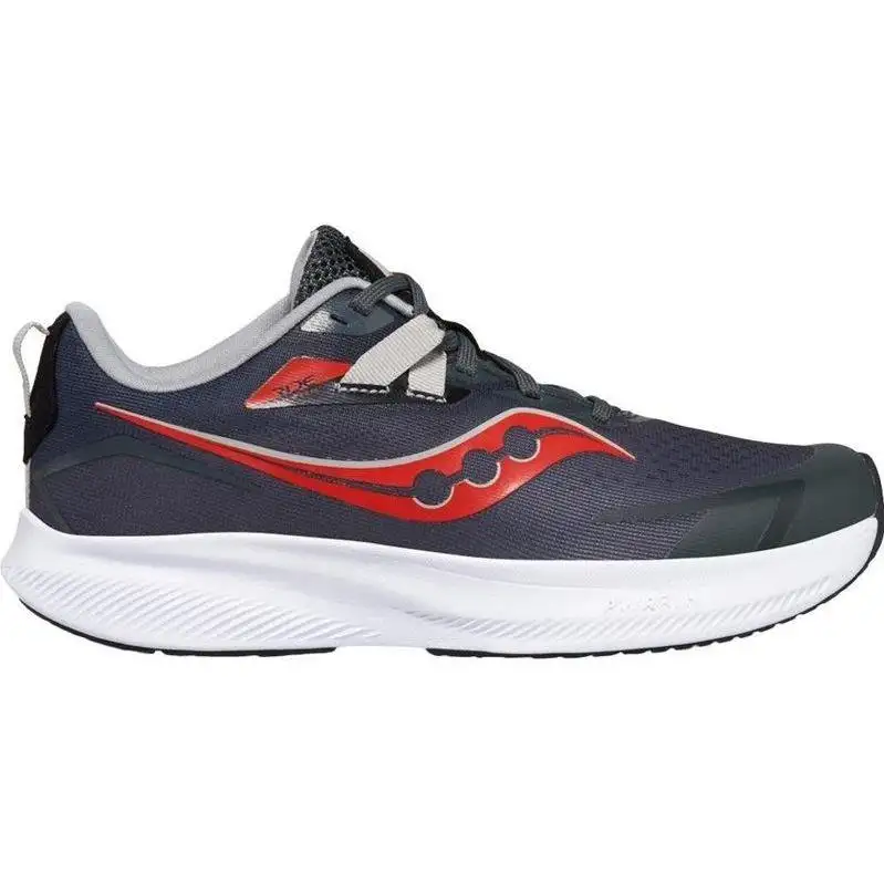 Löparskor Saucony Ride 15 Barn/Junior Grey/Black/Red