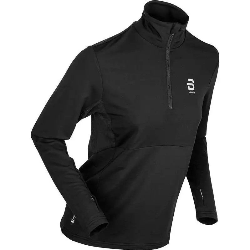 Löpartröja Dahlie Long Sleeve Run Dam Black