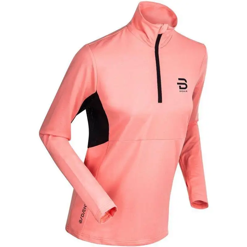 Löpartröja Dahlie Long Sleeve Run Dam Persimon Melange
