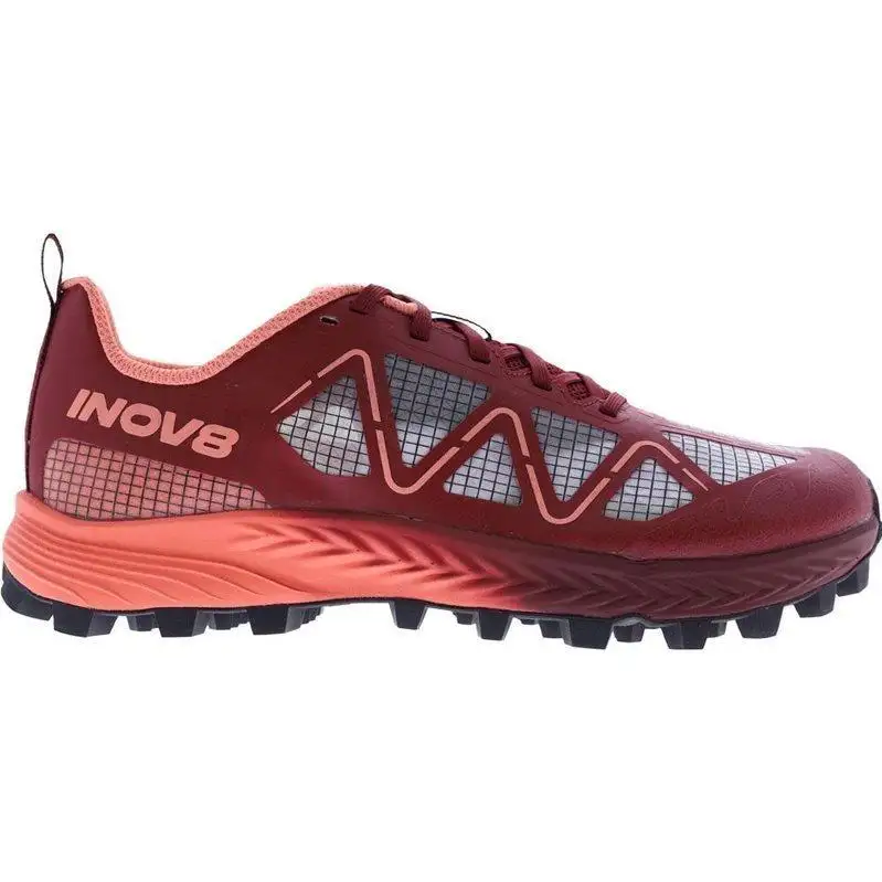 Löparskor Inov-8 MudTalon Speed Dam Burgundy/Coral