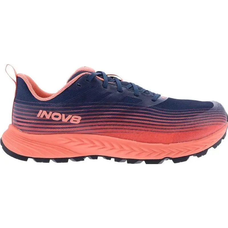 Löparskor Inov-8 TrailFly Speed Wide Dam Navy/Coral