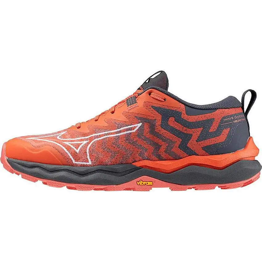 Löparskor Mizuno Wave Daichi 8 Dam Hot Coral/White/Turbulence