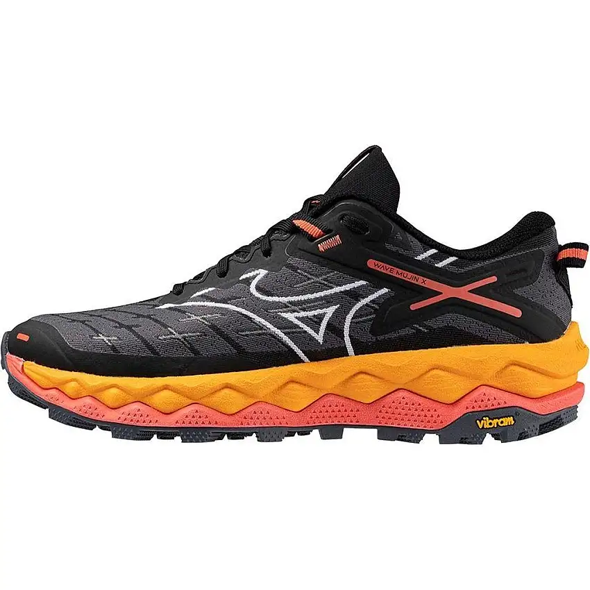 Löparskor Mizuno Wave Mujin 10 Dam Black/White/Hot Coral