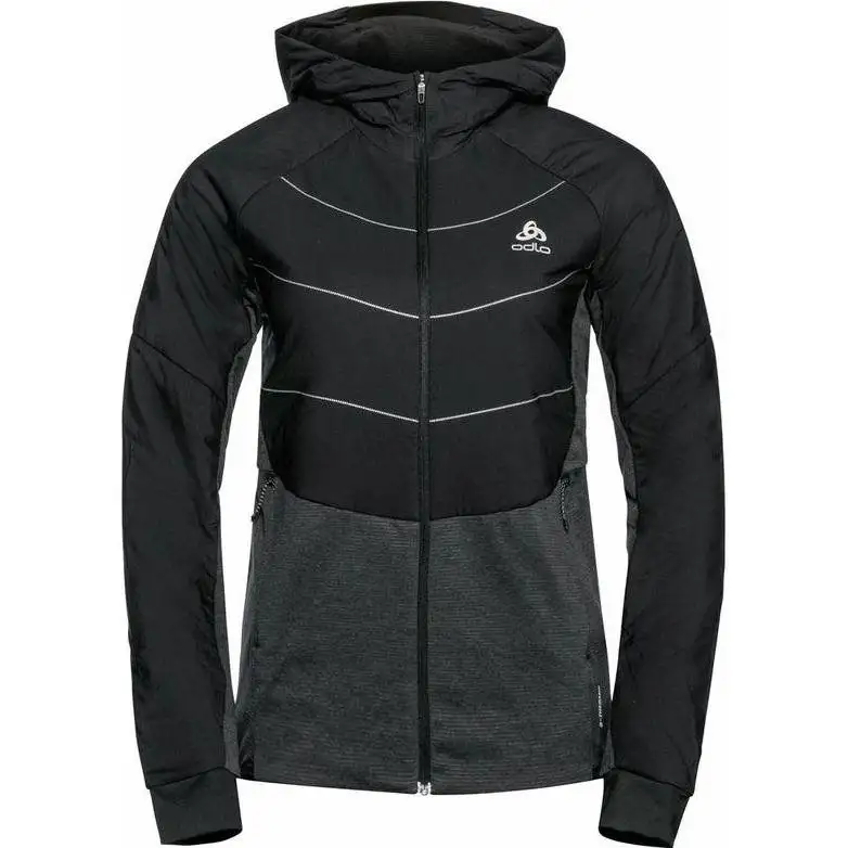 Löparjacka Odlo Jacket Run Easy S-Thermic Dam Black