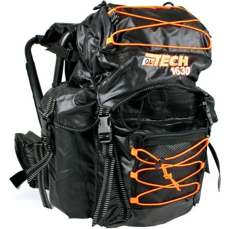 Löparryggsäck OL-Tech Stolryggsäck 1630 Unisex Black/Orange o/s