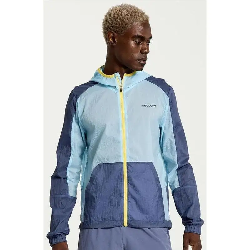 Löparjacka Saucony Elevate Packaway Jacket Unisex Vapor