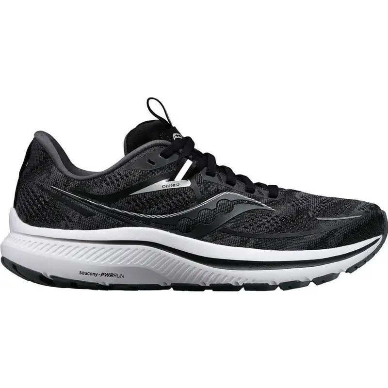 Löparskor Saucony Omni 21 Wide Dam Black/White