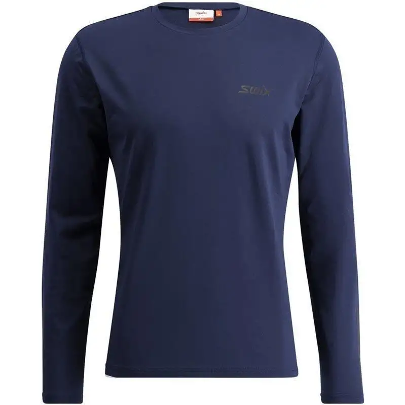 Löpartröja Swix Pace NTS LS Baselayer Top Herr Dark Navy/Black