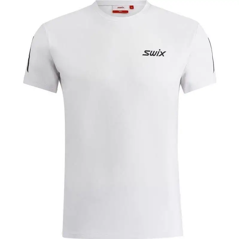 Löpartröja Swix Pace NTS SS Baselayer Top Herr Bright White