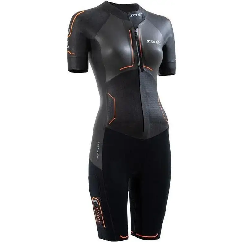 Våtdräkt Zone3 Evolution Swimrun Dam Black/Orange/Gunmetal