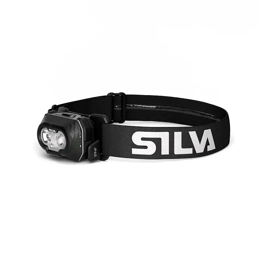 Pannlampa Silva Discover Svart