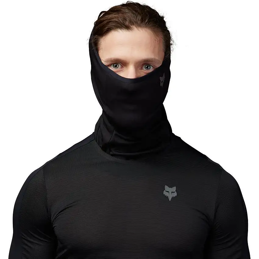 Multiwear Fox Neck Warmer Defend Neck Gaiter Black
