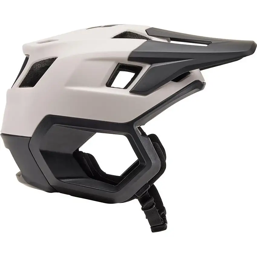 Cykelhjälm Fox Dropframe Helmet CE Vintage White