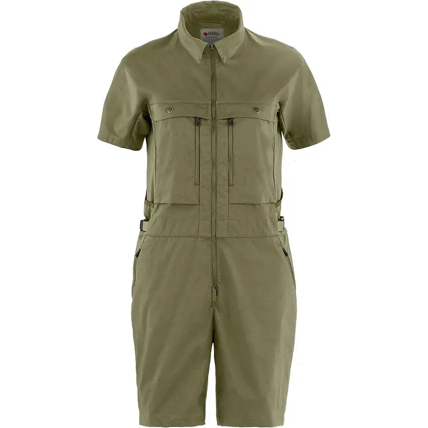 Byxdress Fjällräven Hoja Field Suit W Green