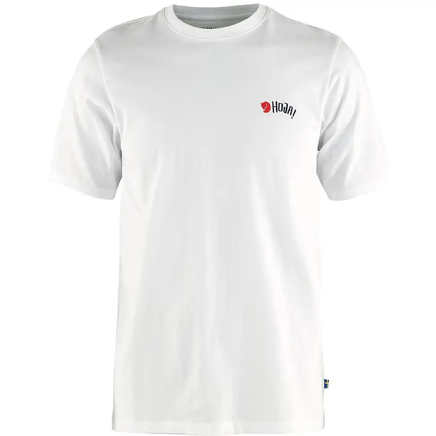 Cykeltröja Fjällräven Hoja T-shirt M White