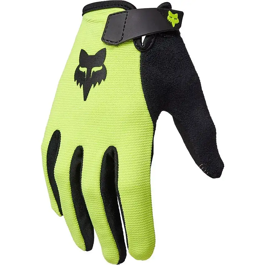 Cykelhandskar Fox Junior Ranger Glove Fluorescent Yellow