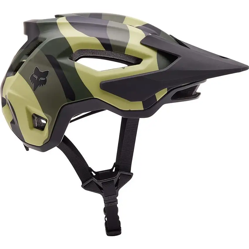 Cykelhjälm Fox Speedframe Camo Helmet CE Green Camo