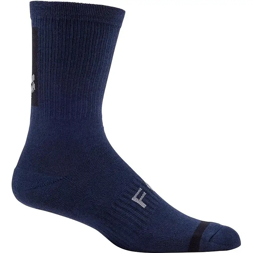 Cykelstrumpor Fox 8" Defend Sock Midnight