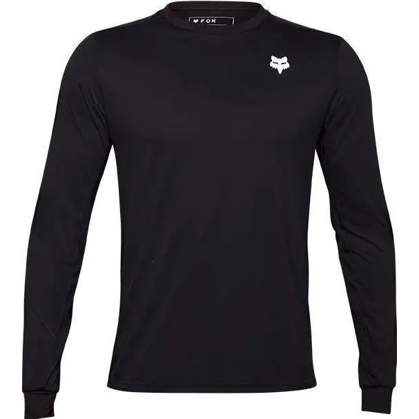 Cykeltröja Fox Ranger Drirelease Md LS Jersey Black