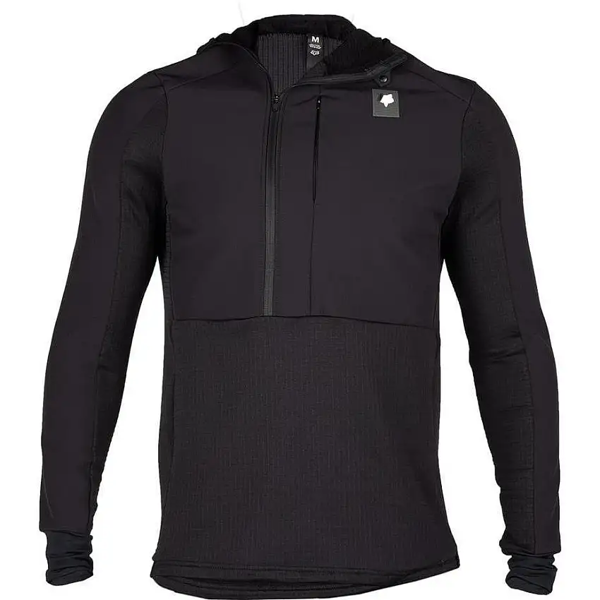 Cykeljacka Fox Defend Thermal Hoodie Black
