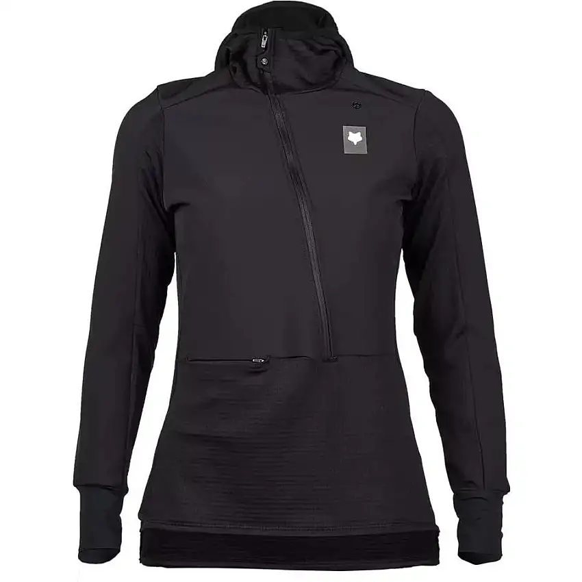 Cykeljacka Fox Dam Defend Thermal Hoodie Black