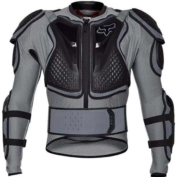 Överkroppsskydd Fox Titan Sport Jacket Cloud Grey