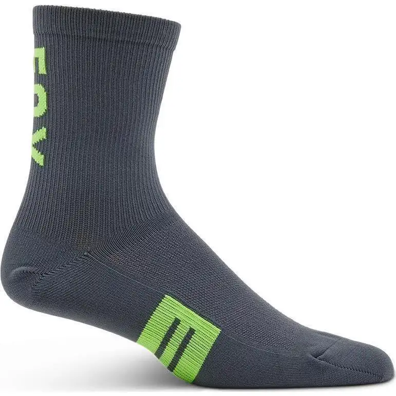 Cykelstrumpor Fox 6" Flexair Merino Sock Dark Shadow