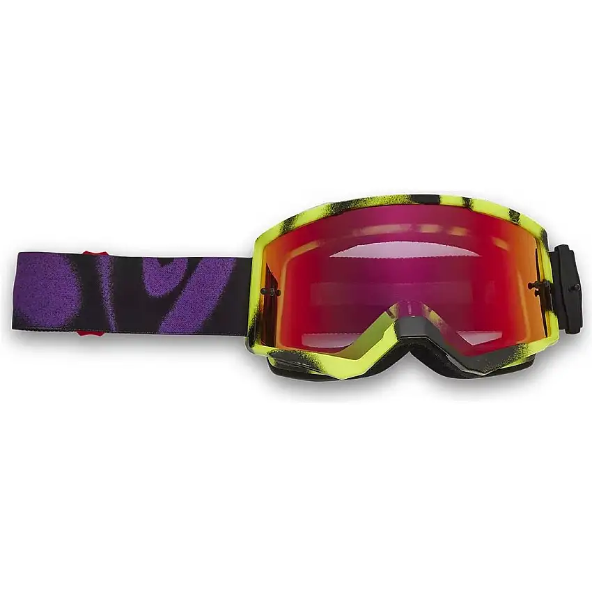 Goggles Fox Main Emotion  - Spark Fluorescent Red
