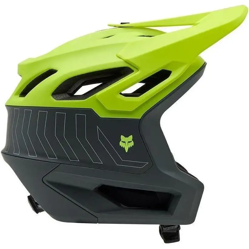 Cykelhjälm Fox Dropframe Pro Runn CE Fluorescent Yellow